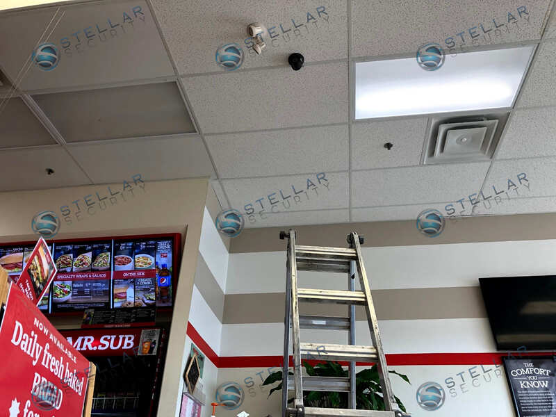 Commercial Property Restaurant Business Security Camera System Installation Services Stellar Security 3