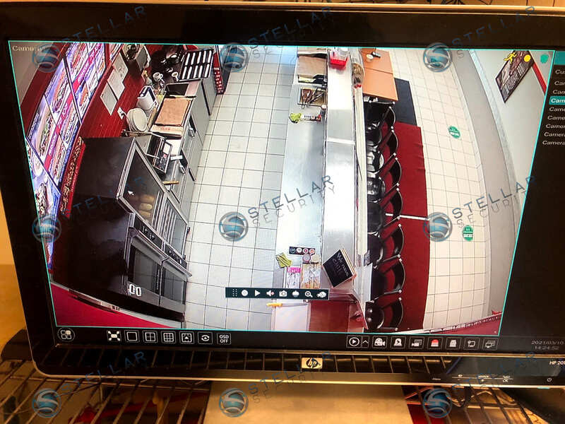 Commercial Property Restaurant Business Security Camera System Installation Services Stellar Security 