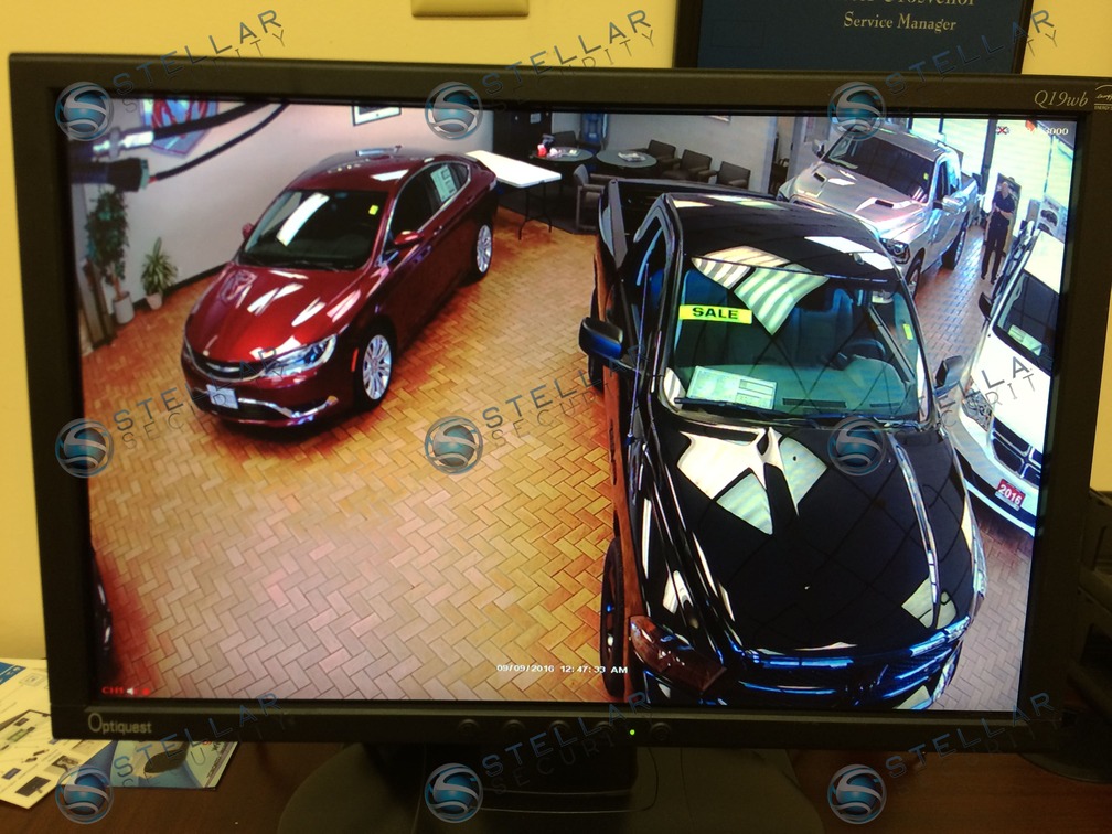 Dealership Commercial Property Business Security Camera System Installation Services Stellar Security 7