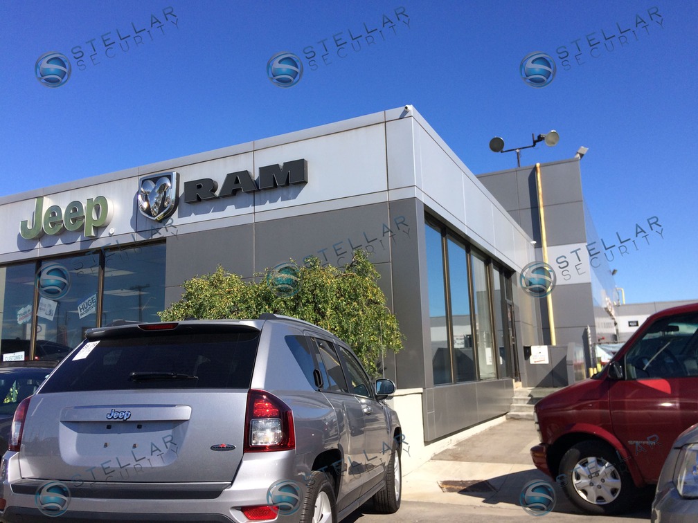 Dealership Commercial Property Business Security Camera System Installation Services Stellar Security 8