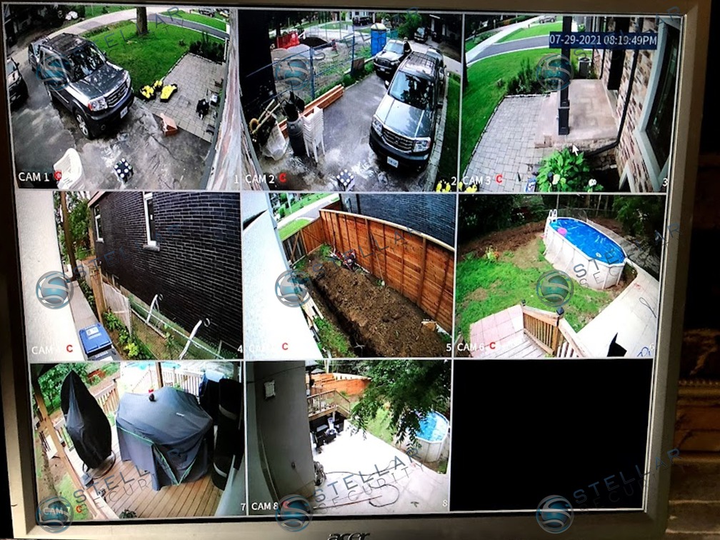 Etobicoke Home Security Camera System Installation Services Stellar Security 8
